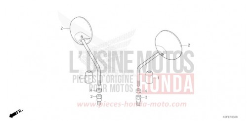 MIROIR Z125MAN de 2022